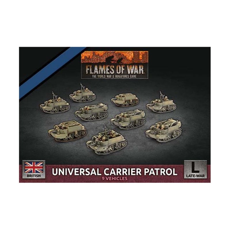 Flames of War: Late War: British Universal Carrier Patrol (BBX55)